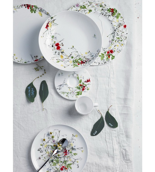 Тарелка салатная Brillance Fleurs Sauvages 23 см