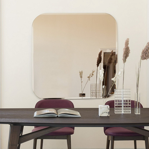 Зеркало Calligaris Bevel 120х120 Grey