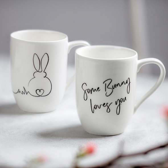 Набор кружек Easter Bunny 340 мл, 2 шт