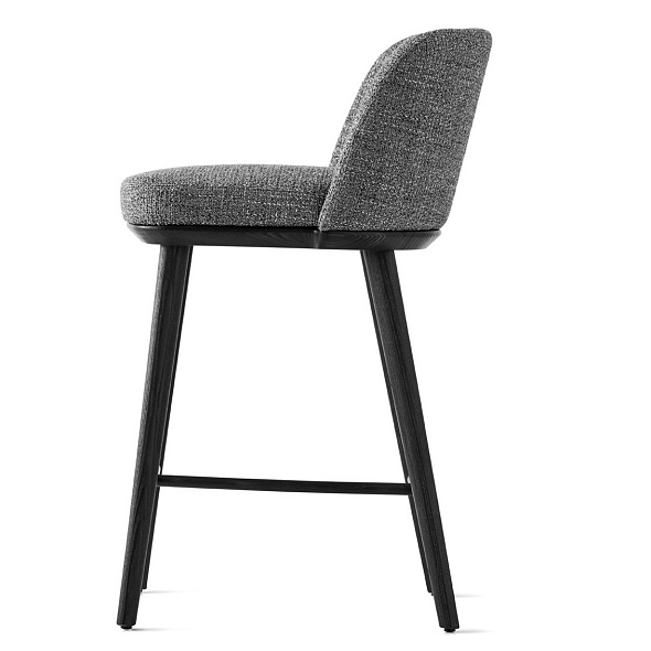 Стул полубарный Calligaris Foyer CS2072, Anthracite Grey