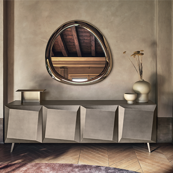 Зеркало Calligaris Aura 120х120, Bronze