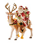 Фигурка "Санта на олене" 33х42 см