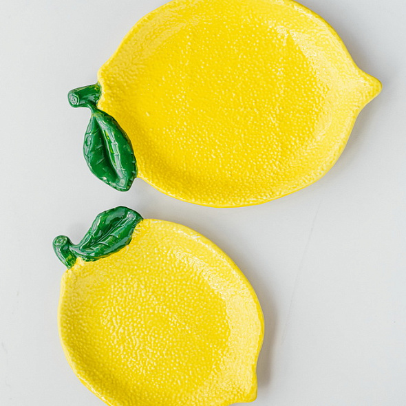 Блюдо малое Lemon Garden 21х16 см