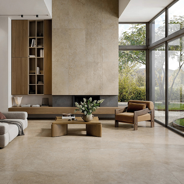 Керамогранит Bottega Lithoteke 120х120, Limestone Honed, 8,5 мм
