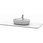 Консоль для тумбы с одним вырезом под раковину Duravit Luv LU946601717