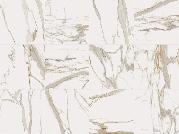 Керамогранит Italon Charme Evo 60х60 Naturale, Calacatta, 9 мм