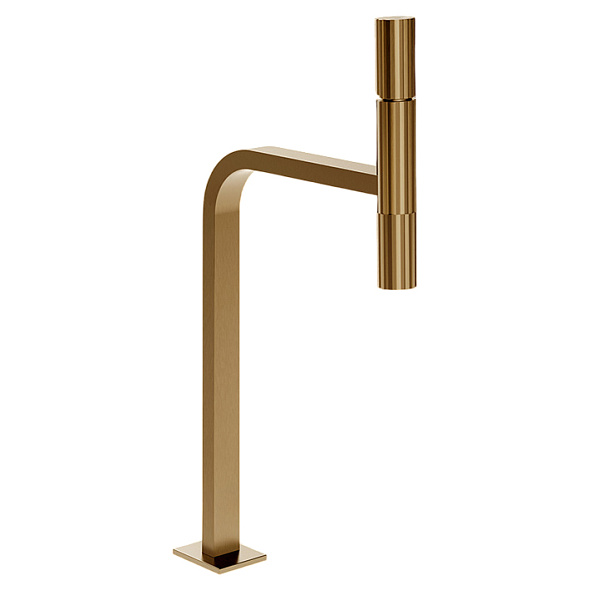 Смеситель для раковины Gessi Incastri 75204.726, брашированная теплая бронза