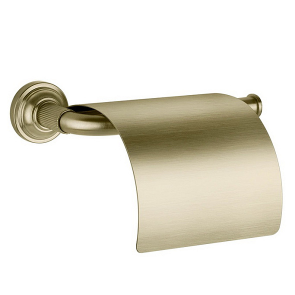 Держатель для туалетной бумаги Gessi Venti20, брашированная латунь PVD