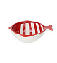 Салатник Fish 15х13 см, красный