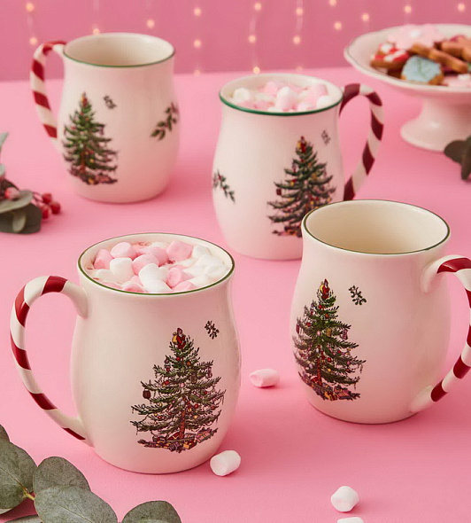 Кружка с карамельной ручкой Christmas Tree 400 мл