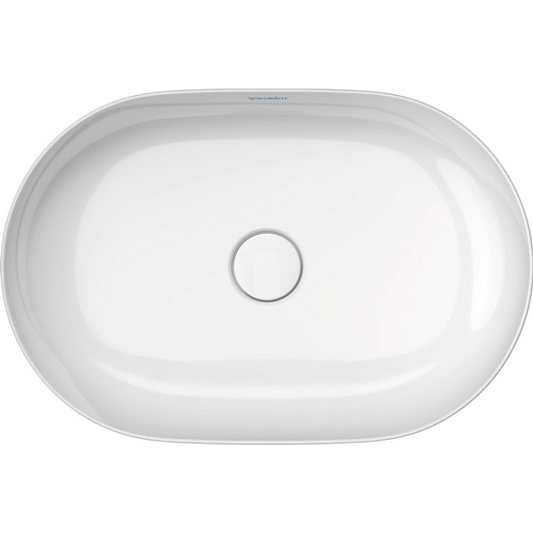 Раковина накладная Duravit Luv 60х40, WonderGliss, 03796000001