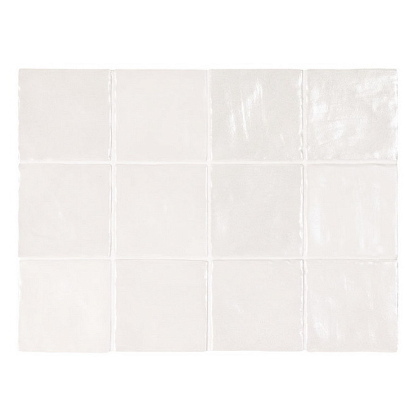 Плитка керамическая Equipe Mallorca 10х10, White, 8 мм