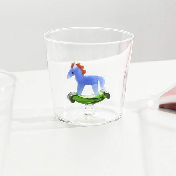 Стакан "Лошадка-качалка" Schiaccianoci 350 мл