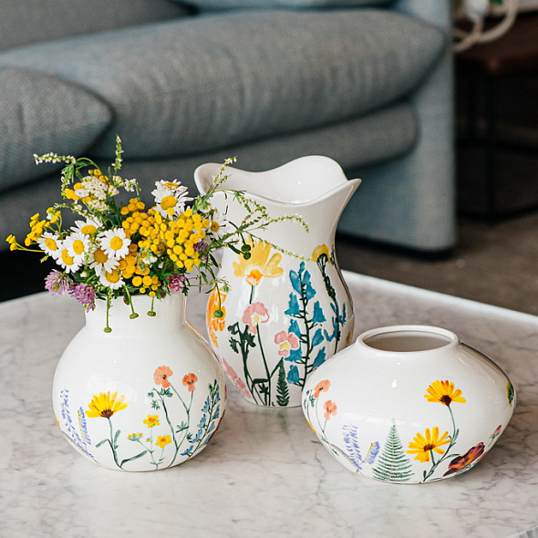 Ваза-бутылка Home Decor Garden 19 см