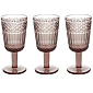 Набор бокалов Glass Claire 270 мл, 3 шт, розовый