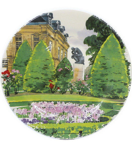 Тарелка салатная "Музей" 22 см