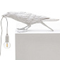 Лампа настольная Seletti Bird Lamp Playing 33,5x10,5 см, белая