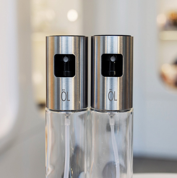 Набор дозаторов-спреев для масла/уксуса Paderno Gadget Inox 110 мл, 2 шт