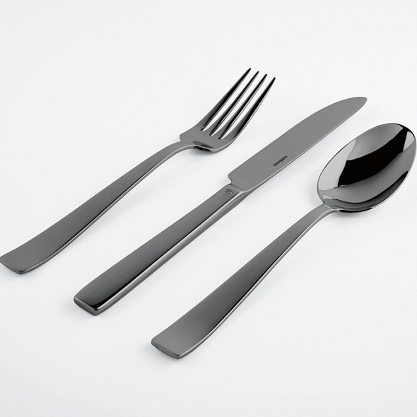 Набор столовых приборов Flat Black, 24 предмета