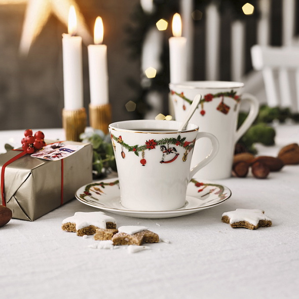 Чашка для капучино Nora Christmas 280 мл