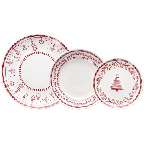 Набор посуды на 6 персон Madison Magia, 18 предметов