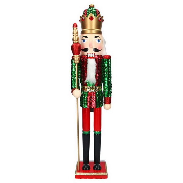 Фигурка "Щелкунчик в жакете с пайетками" 62 см
