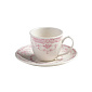 Чашка для эспрессо с блюдцем Rose Pink 60 мл