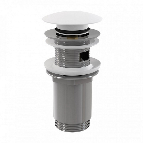 Донный клапан AlcaPlast A392B, Click-Clack, 5/4", белый