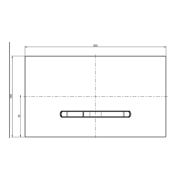 Панель смыва Villeroy & Boch ViConnect 92218068, белая