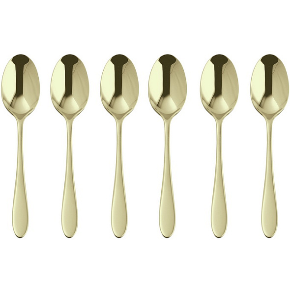 Набор ложек кофейных Velvet Champagne, 6 шт