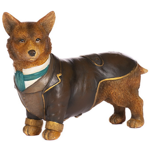 Игрушка на елку "Джентльмен Корги" 18,5 см