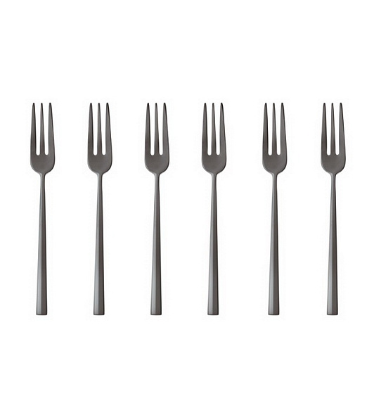 Набор вилок десертных Rock 2Black, 6 шт