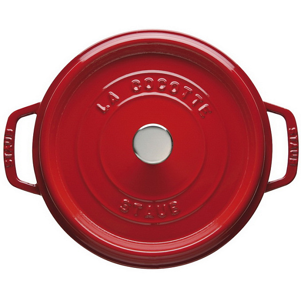 Кокот круглый La Cocotte 24 см / 3,8 л, вишневый