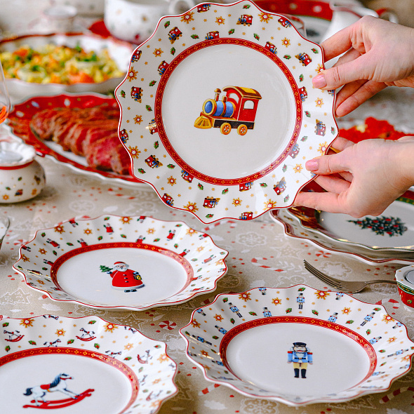 Набор тарелок салатных Toy's Delight  24 см, 4 шт