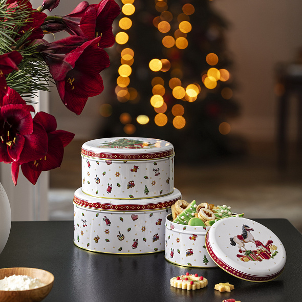 Набор емкостей для печенья Winter Collage Accessoires, 3 шт