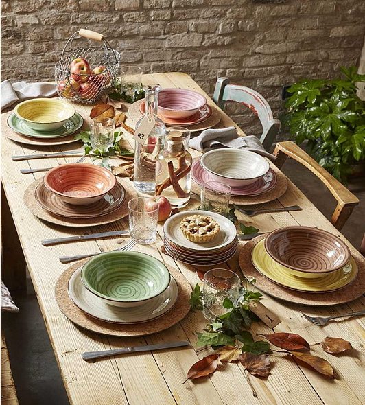 Набор посуды на 6 персон Louise Corinne, 18 предметов