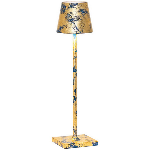 Лампа настольная Zafferano Poldina Pro Micro 27,5 см, цвет золото