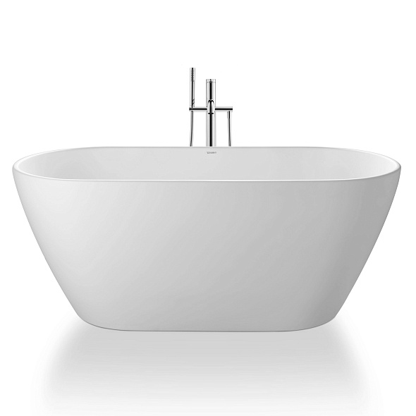 Ванна Duravit D-Neo 160x75, из DuroCast, без перелива