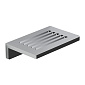 Мыльница Decor Walther Corner 0859500, настенная, хром
