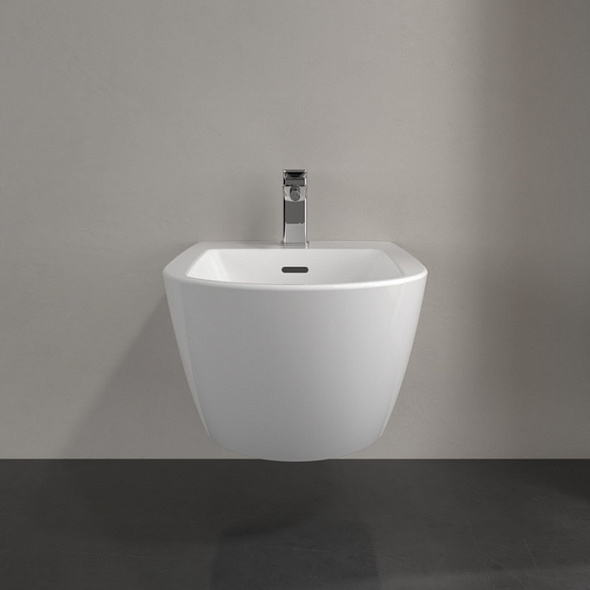 Биде подвесное Villeroy & Boch Antao 56х38, CeramicPlus, 541100R1