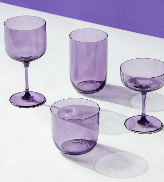 Набор бокалов для воды Like Lavender 280 мл, 2 шт