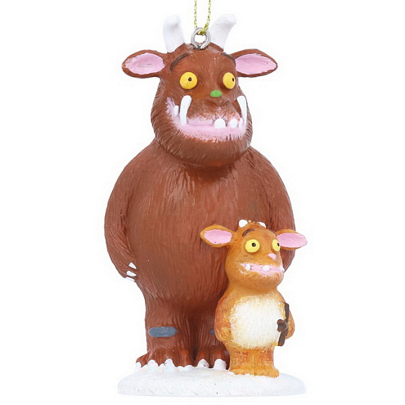 Елочная игрушка "Груффало с ребенком" 8 см