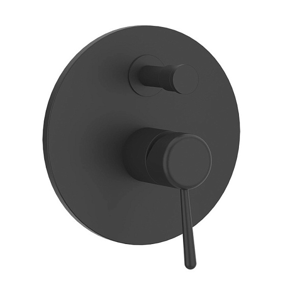 Внешняя часть Gessi Goccia 44678.299 смесителя для душа, черный матовый