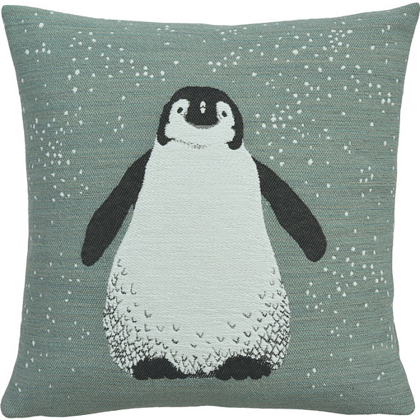 Чехол для подушки декоративной Ping 45х45 см, цвет серо-голубой