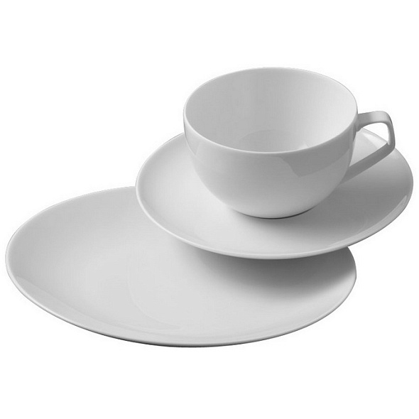 Набор чайный на 6 персон TAC Gropius White, 18 предметов