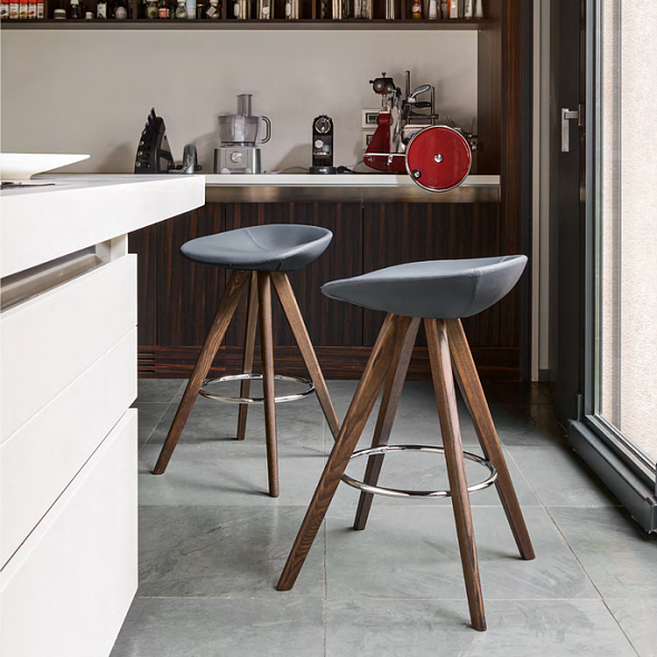 Стул полубарный Calligaris Palm, Taupe