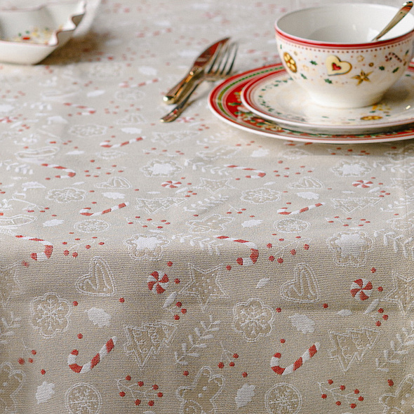 Скатерть прямоугольная Ginger Man 150х250 см