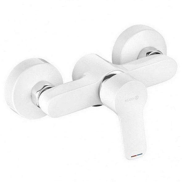 Смеситель для душа Kludi Pure&Easy 378419165, белый