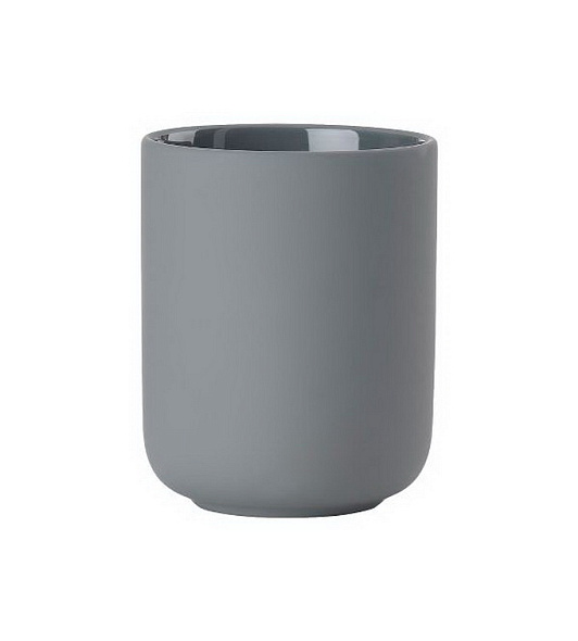 Стакан для зубных щеток Ume Grey 10,3 см
