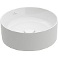 Раковина накладная Villeroy & Boch Collaro 40х40 4A1840R1, CeramicPlus, из TitanCeram